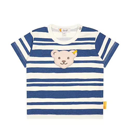 Steiff Baby - Jungen T-shirt Kurzarm T Shirt, True Navy
