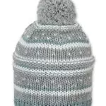 Sterntaler Baby - Mädchen Mütze Baby Bommelstrickmütze Mustermix