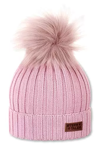 Sterntaler Baby - Mädchen Strickmütze Mütze, Rosa