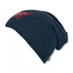 Sterntaler Strickmütze für Mädchen mit Schmetterling-Motiv aus Pailletten