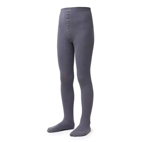 STEVEN Strumpfhose Mädchen Kinder Ballettstrumpfhose Mädchen Jungs Feinstrumpfhose Kinder Baumwollstrumpfhose Graue Strumpfhose Mädchen Grau 68/74 Grau