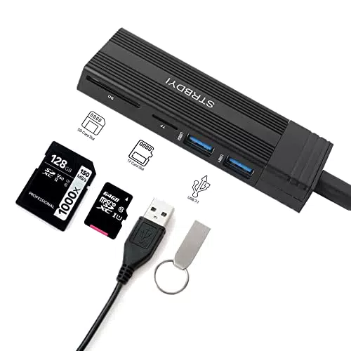 STRBDYI DockingStation für M.2 NVMe & SATA SSD, M.2 USB Adapter