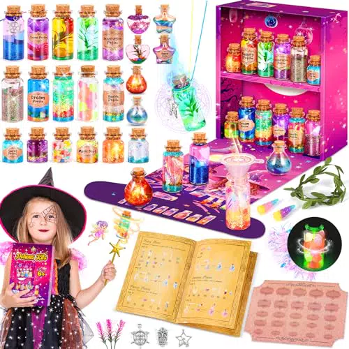 Subtail Creative Kreatives Geschenk Mädchen - Zaubertrank Bastelset Kinder ab 6-11 Jahre -Basteln Experimente FüR Spielzeug