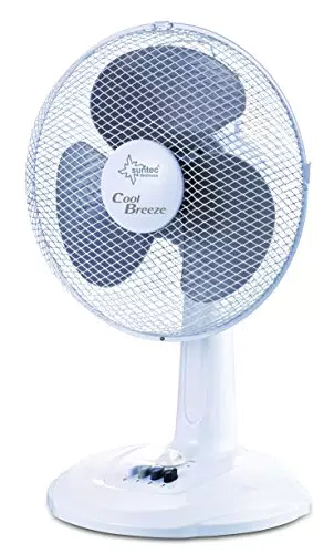 SUNTEC Tischventilator Timer CoolBreeze 3000 TV - Leise 30 cm