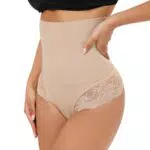 SURE YOU LIKE Damen Bauchweg Unterhose Hohe Taille Mieder String Shapewear Tanga Seamless Figurformende Shaping Unterwäsche