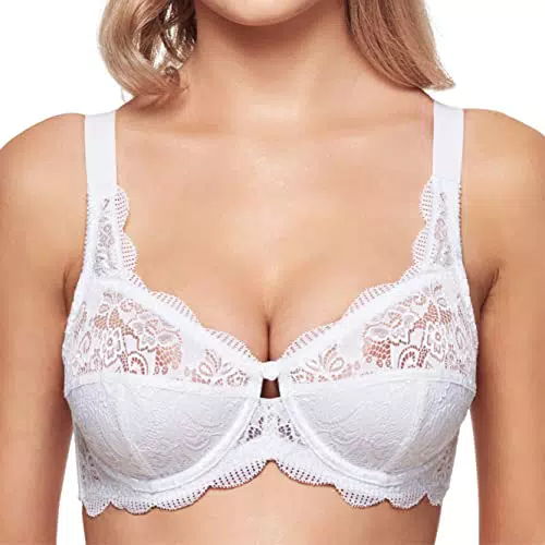 Susa Damen 8008 BH, Weiß, 100D