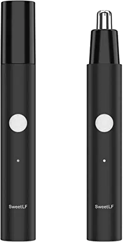 SweetLF Nasenhaartrimmer USB Wiederaufladbar, Professional Schmerzfreier Nasenhaarschneider Ohrhaarschneider für Männer und Frauen