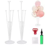 Tabelle Ballonständer Kit, Ballon Sticks Luftballons Ständer Transparente Ballon Stand Dekoration für Party