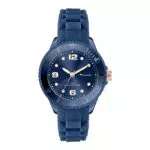 Tamaris Damen Analog Quarz Uhr mit Silikon Armband TT-0127-PQ