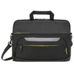 Targus TSS865GL CityGear 11, 6 Schmale Topload Notebook-Tasche Schwarz Gepolsterter Tragegriff und Schultergurt Netztaschen und -fächer mit Reißverschluss für optimale Organisation