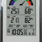 Technoline WS 9480 moderne Wetterstation mit Funkuhr