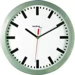 Technoline WT 7800 Quarzwanduhr Ø 30 cm silber