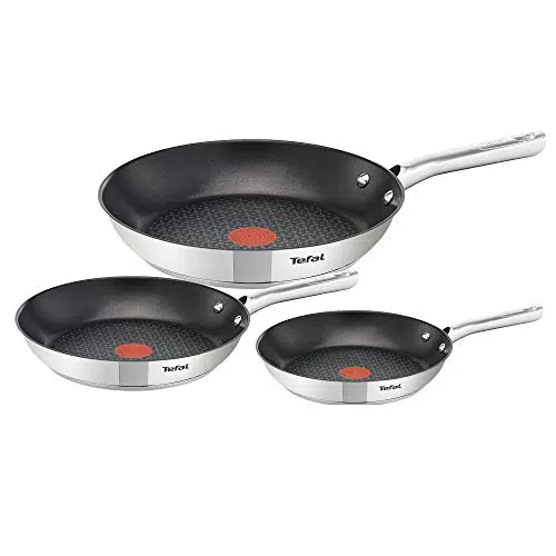 TEFAL DUETTO 3-teiliges Pfannen-Set 20/24/28 cm, A704S3