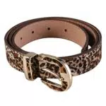 TENDYCOCO Frau leopardenmuster leder gürtel modische allgleiches gürtel für frauen dame weiblich