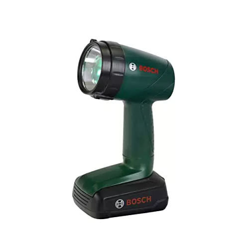 Theo Klein 8448 Bosch Akku-Lampe, Batteriebetriebene Lampe um 90 Grad drehbar