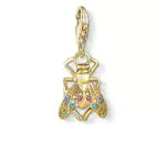 Thomas Sabo Damen Charm-Anhänger Fliege Charm Club 925 Sterling Silber 1809-488-7