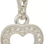 Thomas Sabo Damen Charm-Anhänger Herz Zirkonia Charm Club 925 Sterling Silber 0930-051-14