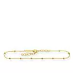 Thomas Sabo Damen Fußkettchen Dots 925 Sterling Silber AK0002-413-39-L27v