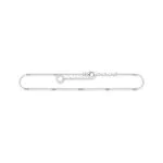 THOMAS SABO Damen Fußkette klassisch 925 Sterlingsilber AK0031-001-21-L27v