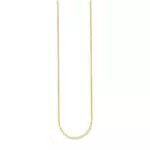 Thomas Sabo Damen-Kette ohne Anhänger 925 Silber teilvergoldet 50 cm - KE1106-413-12-L50v