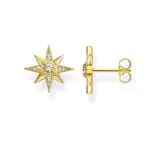Thomas Sabo Damen Ohrringe Ohrstecker Stern 925 Sterling Silber H2081-414-14