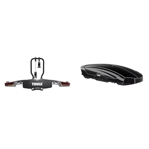 Thule EasyFold XT 2 Bikes Fahrradträger 933100 13 pin & Motion XT L Black Glossy