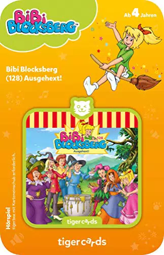 tigermedia tigercard Bibi Blocksberg Folge 128 Ausgehext Mädchen Geschichten tigerbox Hörbox Audioplayer Hörspiel Kassetten CD Hörbuch Kindermusik