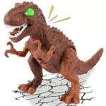 TOEY PLAY Dinosaurier Spielzeug ab 3 4 5 6 Jahre, Gehen Tyrannosaurus Rex Dinosaurier Figuren