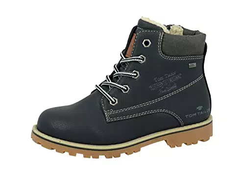 Tom Tailor 4270502 Halblange Stiefel, Navy