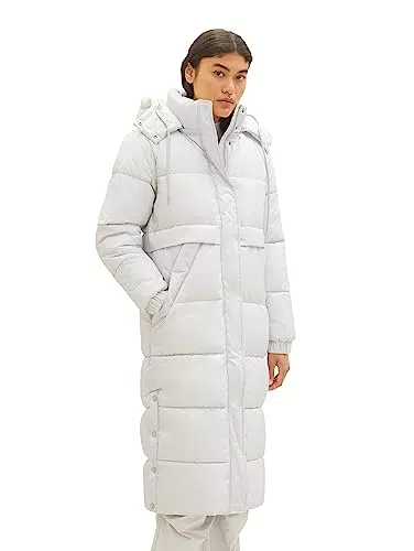 TOM TAILOR Denim Damen 1037596 Longstyle Puffer Mantel