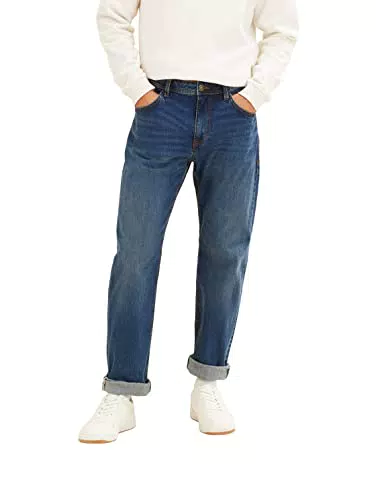 TOM TAILOR Herren 1034800 Trad Relaxed Jeans, 10281-Mid Stone Wash Denim
