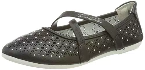 Tom Tailor Jungen Mädchen 5372501 Ballerinas, Black