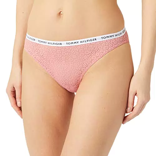 Tommy Hilfiger Damen 3er Pack Slips Unterwäsche, Mehrfarbig