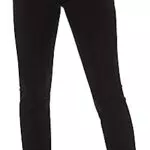 Tommy Hilfiger Damen Hose Ankle Slim Pant Stretch, Schwarz