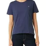 Tommy Hilfiger Damen TJW Slim Jersey C Neck T-Shirt