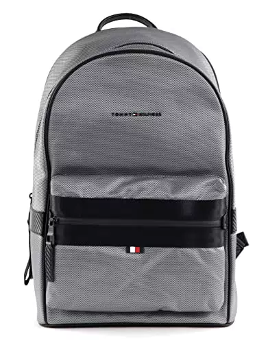 Tommy Hilfiger Elevated Nylon Backpack Iron Grey