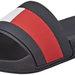 Tommy Hilfiger Herren Badeschuhe Rubber TH Flag Pool Slide Badelatschen