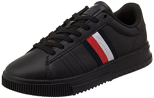 Tommy Hilfiger Herren Cupsole Sneaker Supercup Leather Schuhe