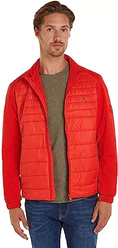 Tommy Hilfiger Herren Jacke Stand Collar Jacket Übergangsjacke