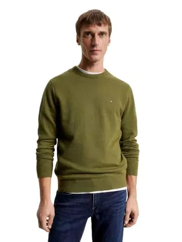 Tommy Hilfiger Herren Pullover Cashmere Crew Neck Strickpullover