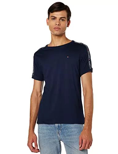 Tommy Hilfiger Herren T-Shirt Kurzarm Rundhalsausschnitt