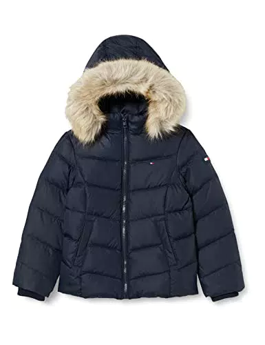 Tommy Hilfiger Mädchen Essential DOWN Jacket 980 Daunenmantel