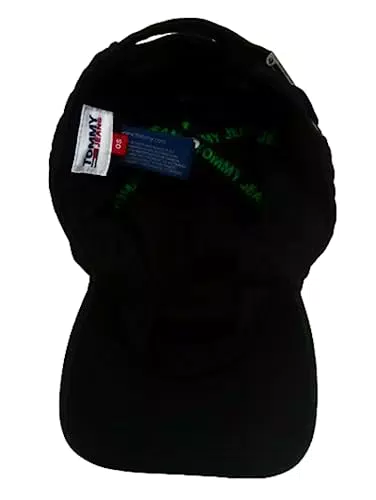 Tommy Jeans Damen Cap Flag Basecap, Schwarz, Onesize