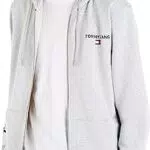 Tommy Jeans Herren Sweatshirt Regular Entry Zip-Thru mit Reißverschluss