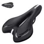 toptrek Fahrradsattel mit überzug Gel MTB Sattel Bequemer Hohl Ergonomisch Fahrradsitz Tourensattel Velo Sattel Herren Damen für BMX/Rennrad/Mountainbike/EMTB/Dirt Bike