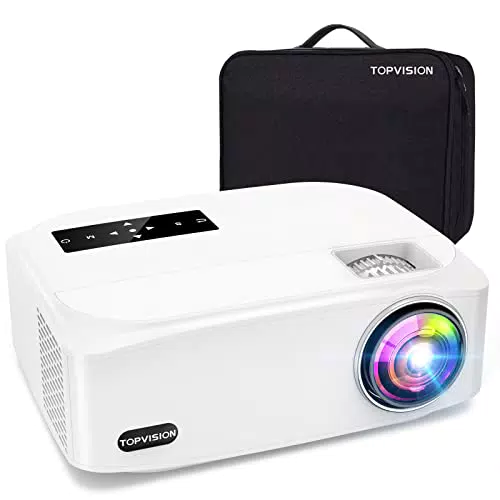 TOPVISION Heimkino Beamer, 9500 Lumen Video Beamer mit 150
