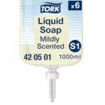 Tork Premium Flüssigseife - 420501 - Hautfreundliche Allzweckseife für S1/S11 Spender-Systeme - Premium-Qualität