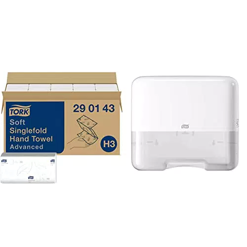 Tork weiche Zickzack Papierhandtücher Advanced 290143 - H3 Falthandtücher