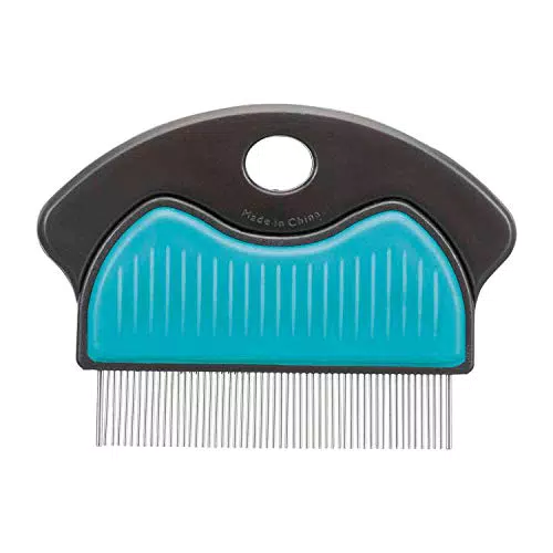 Trixie Floh- und Staubkamm, 7 cm Größe Schwarz
