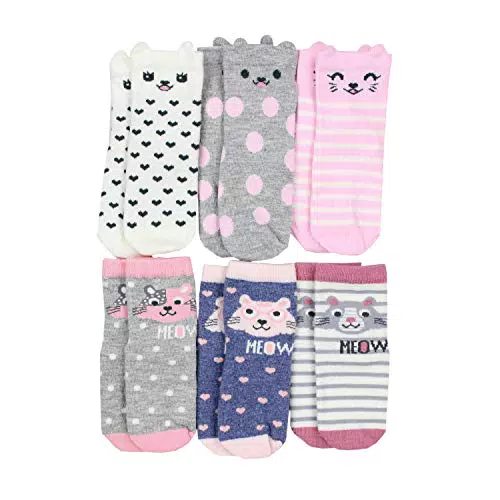 TupTam Kinder Socken Bunt Gemustert 6er Pack für Mädchen und Jungen